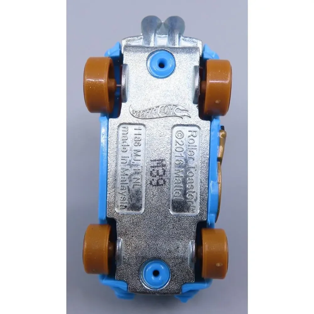 Hot Wheels ROLLER TOASTER Blue Fast Foodie 4/5 Diecast 1:64 Mattel Loose